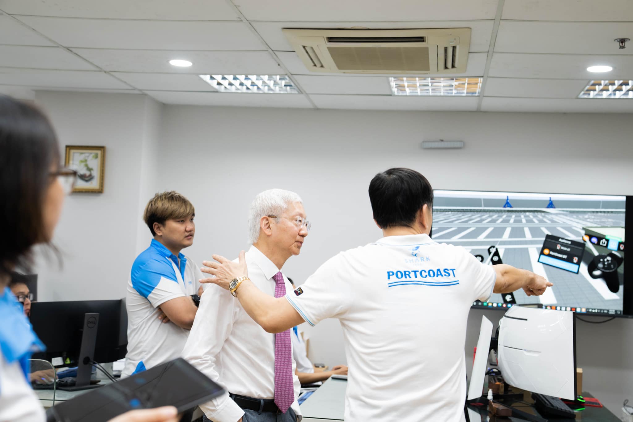 Portcoast welcome Mr. Sun Kin Ho from Hutchison Port Holdings