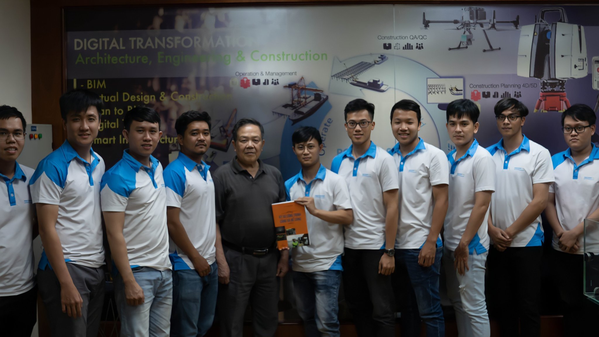 Portcoast welcomed Vietnam Association of Ports - Waterways - Offshore Engineering and  Hanoi University of Civil Engineering