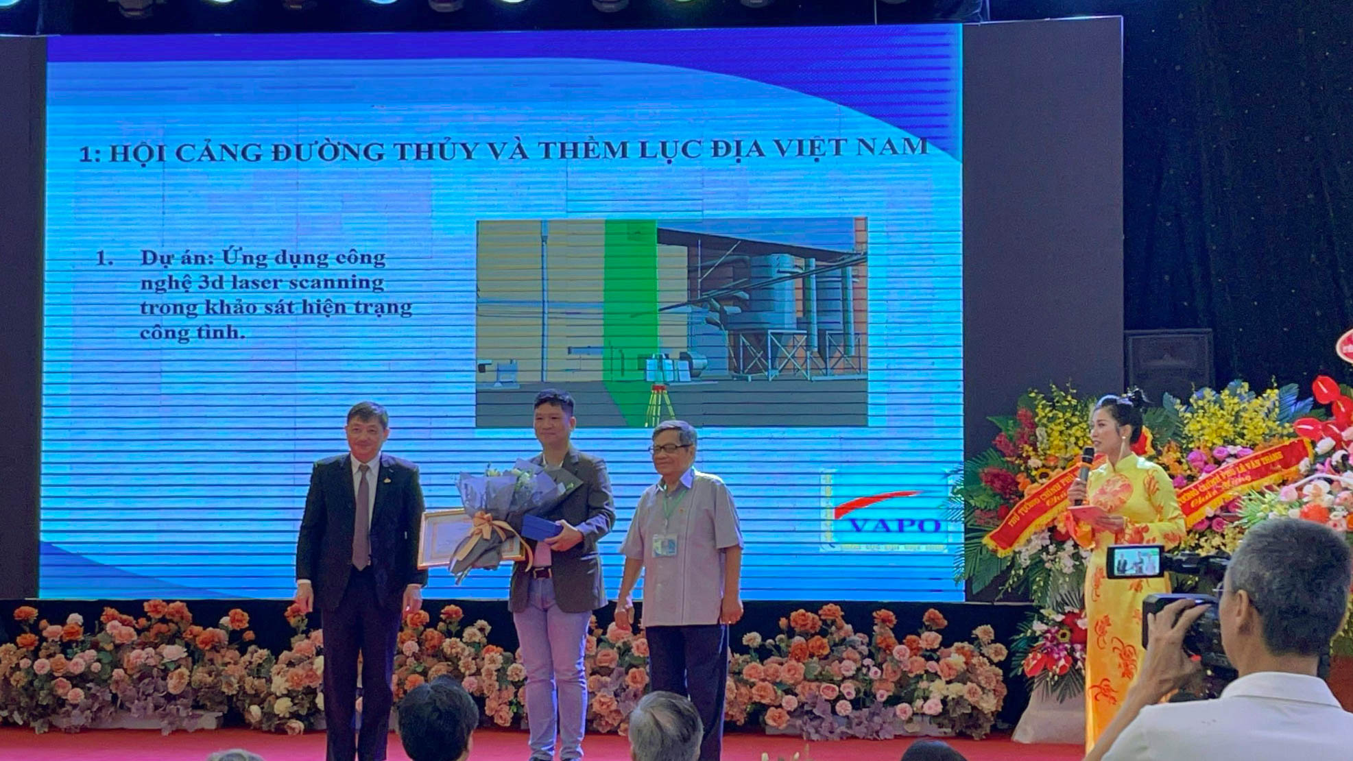 Portcoast was honored at the 40th Anniversary of the Vietnam Federation of Civil Engineering Associations