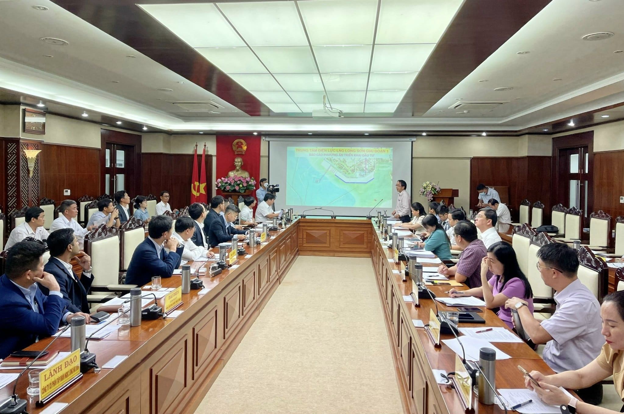 Portcoast had a meeting on LNG Power Center project investment implementation plan