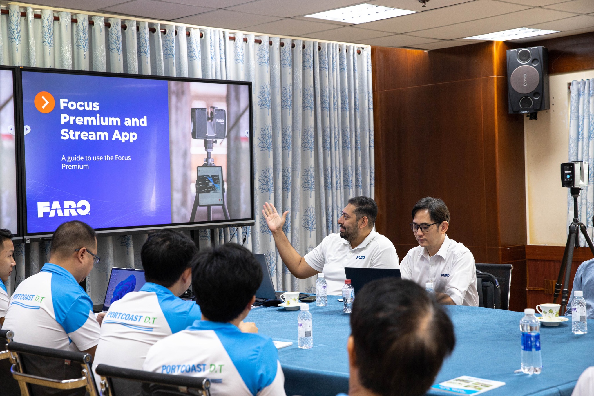 FARO Singapore introduced the latest products from FARO at Portcoast Building