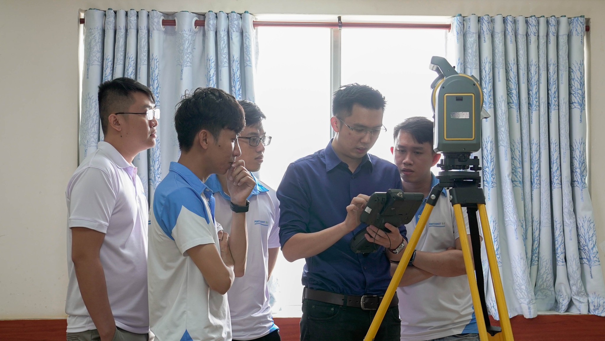 Portcoast welcomes representatives from Trimble