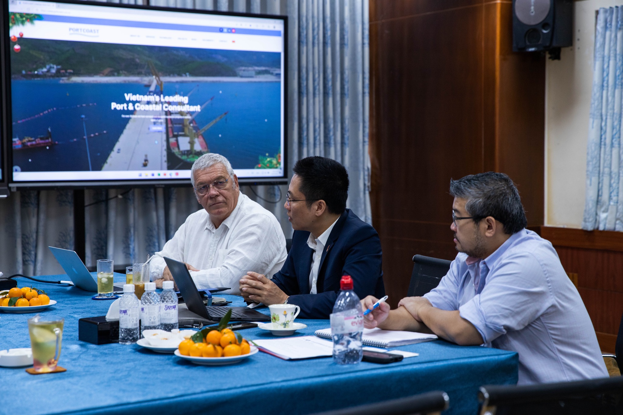 Portcoast welcomed Business France Vietnam and French enterprises