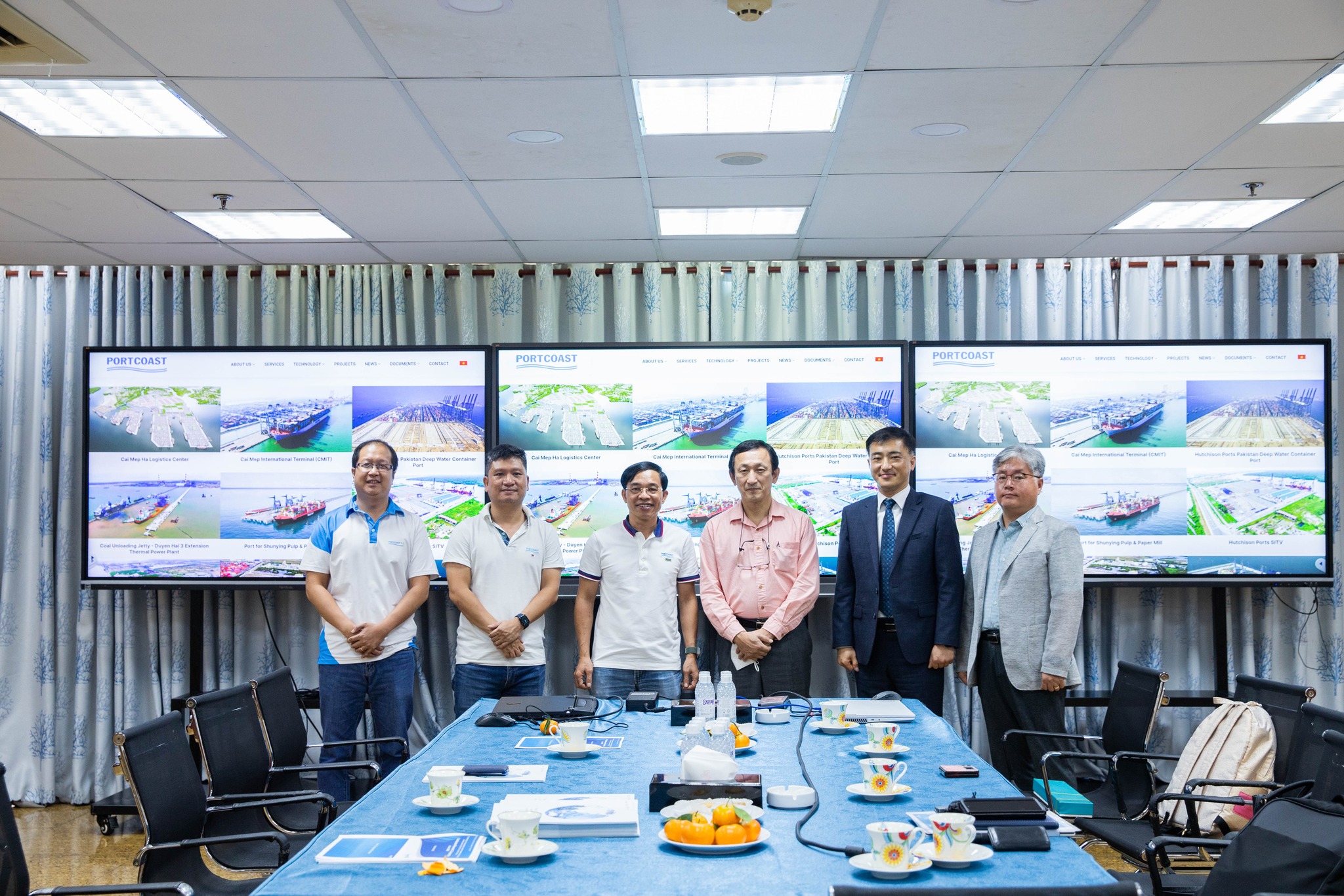 Portcoast welcomed GeoSR company