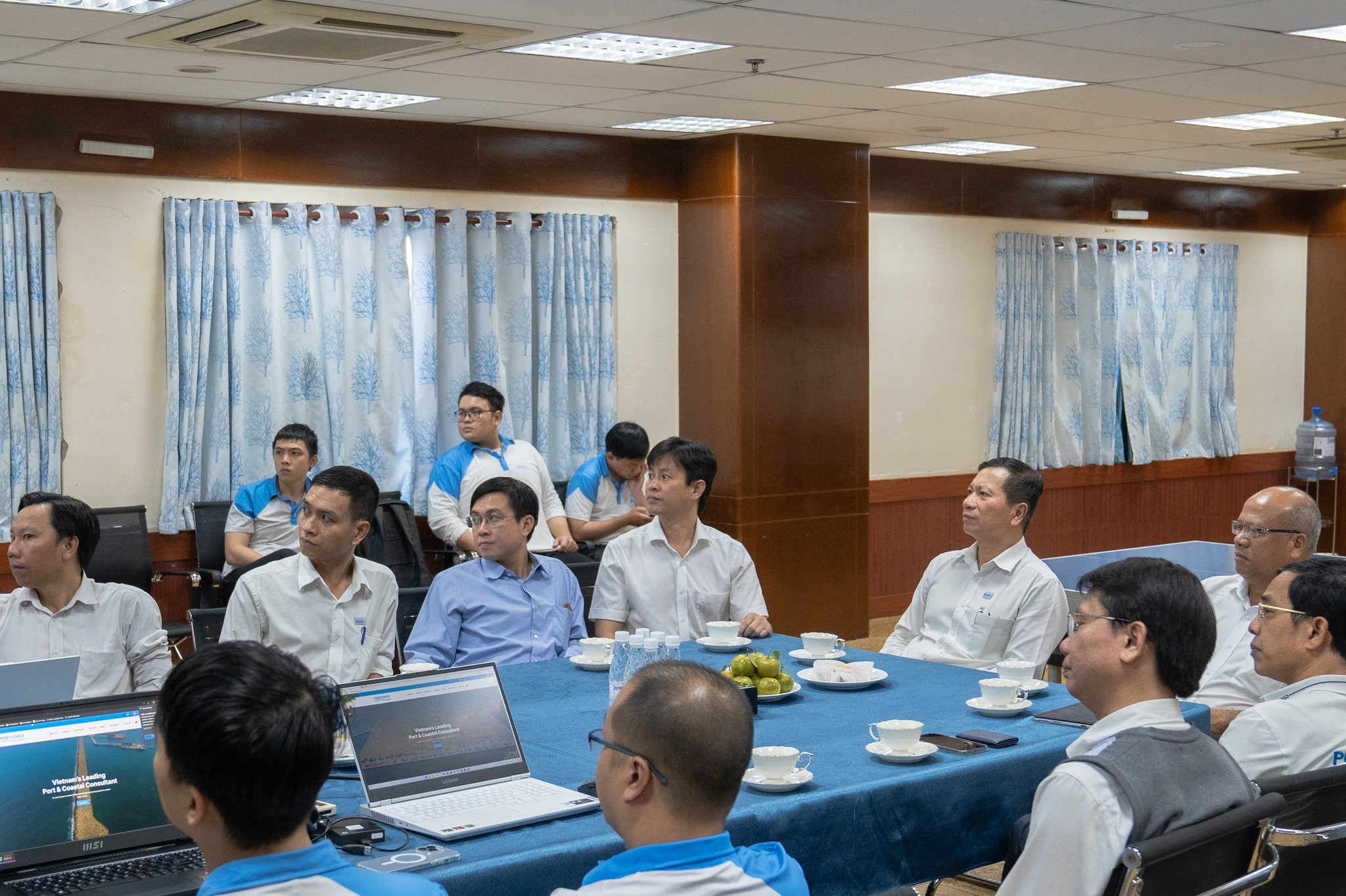 Portcoast welcomes Saigon Clean Water Business & Investment Joint Stock Company SWIC