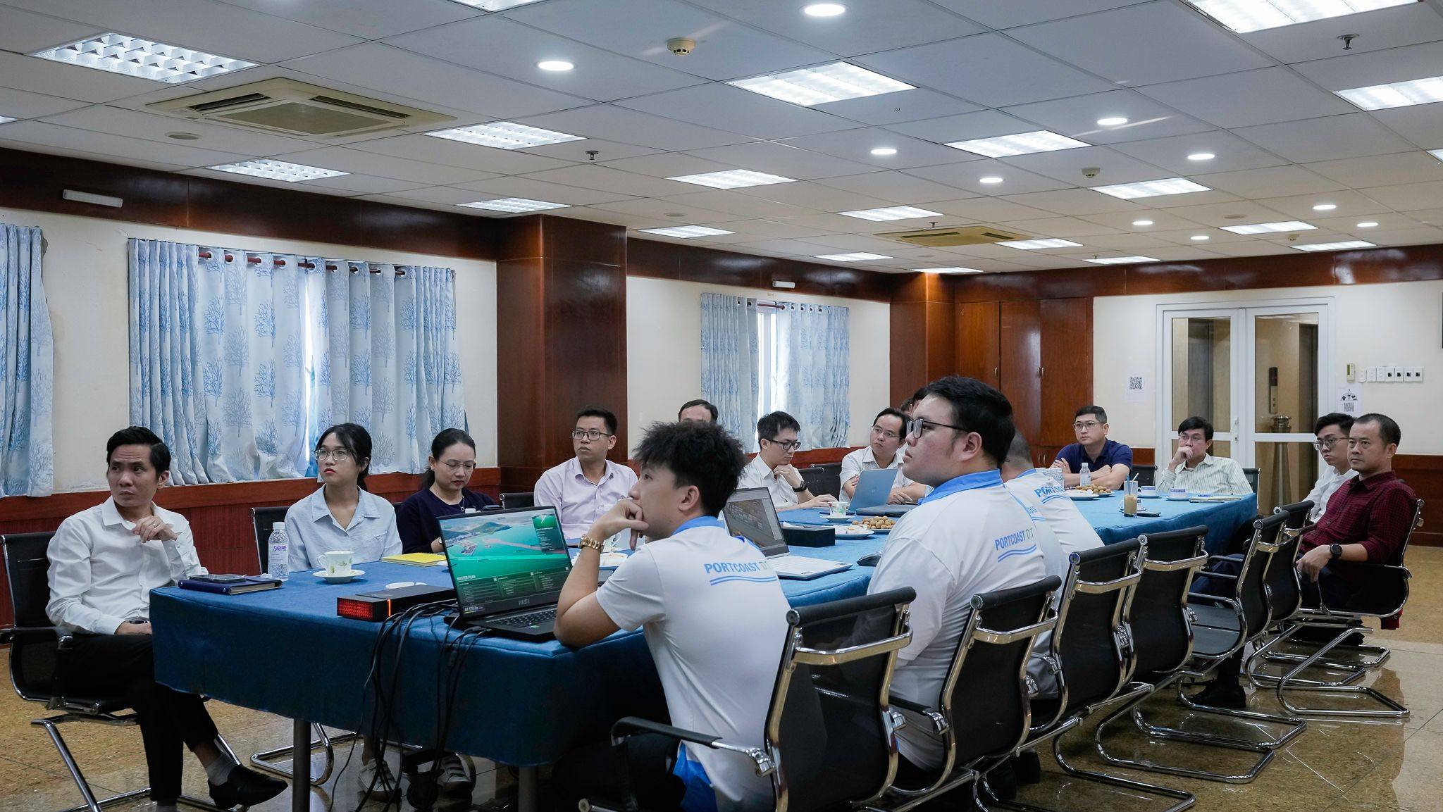 Portcoast had a meeting with Ho Chi Minh City University of Technology