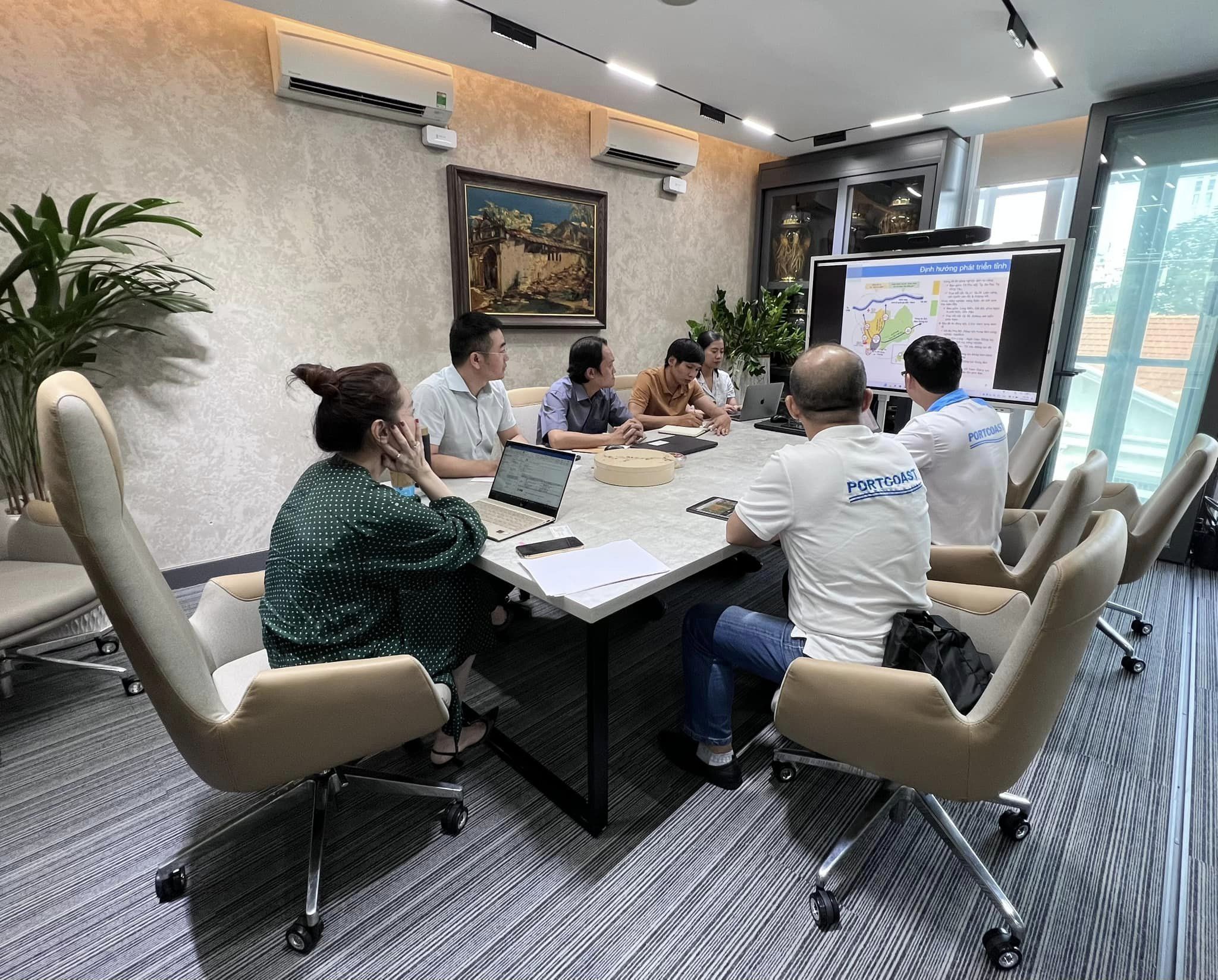 Portcoast reported to the Client on the proposal for the Song Xoai Logistics Center project