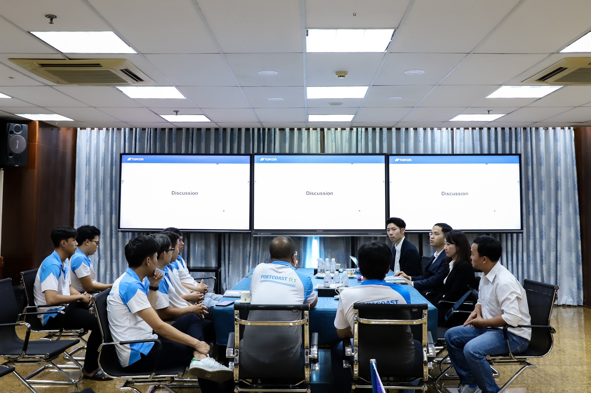 Topcon introduce thier new products with Portcoast