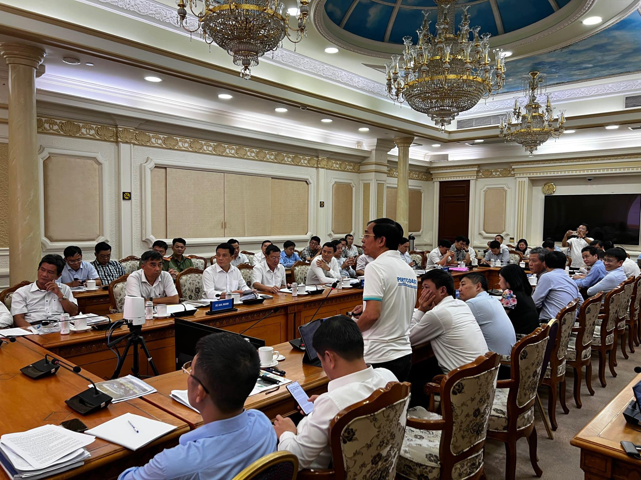 Portcoast reported on planning Can Gio Port and relocation of ports on the Sai Gon River