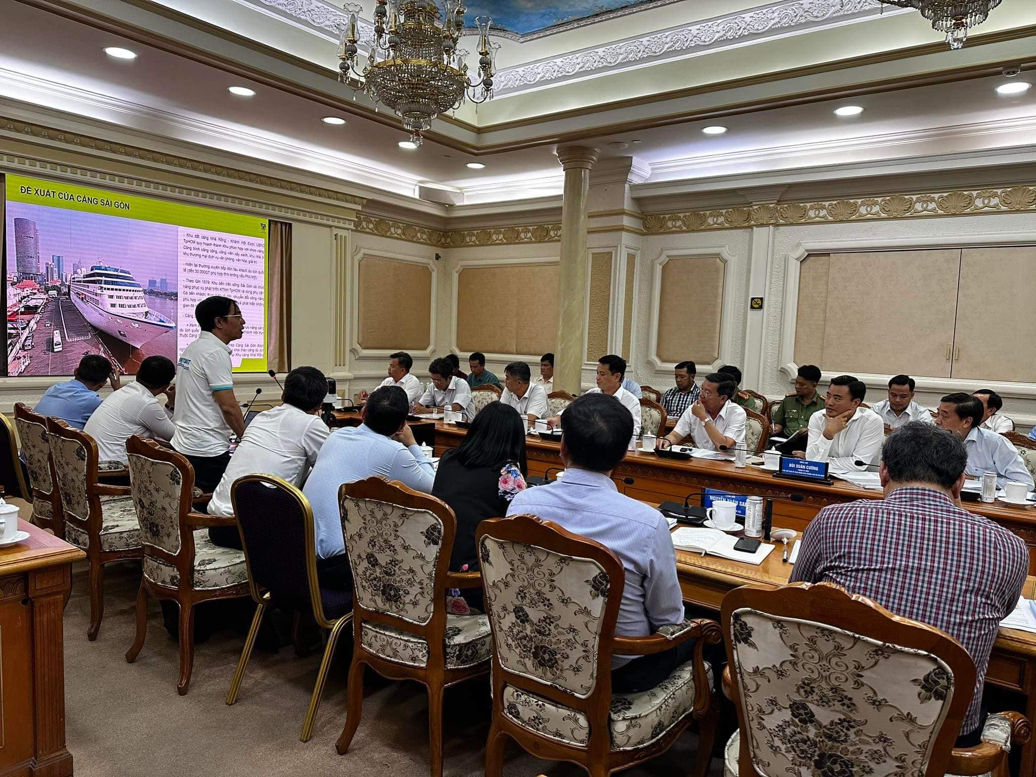 Portcoast reported on planning Can Gio Port and relocation of ports on the Sai Gon River