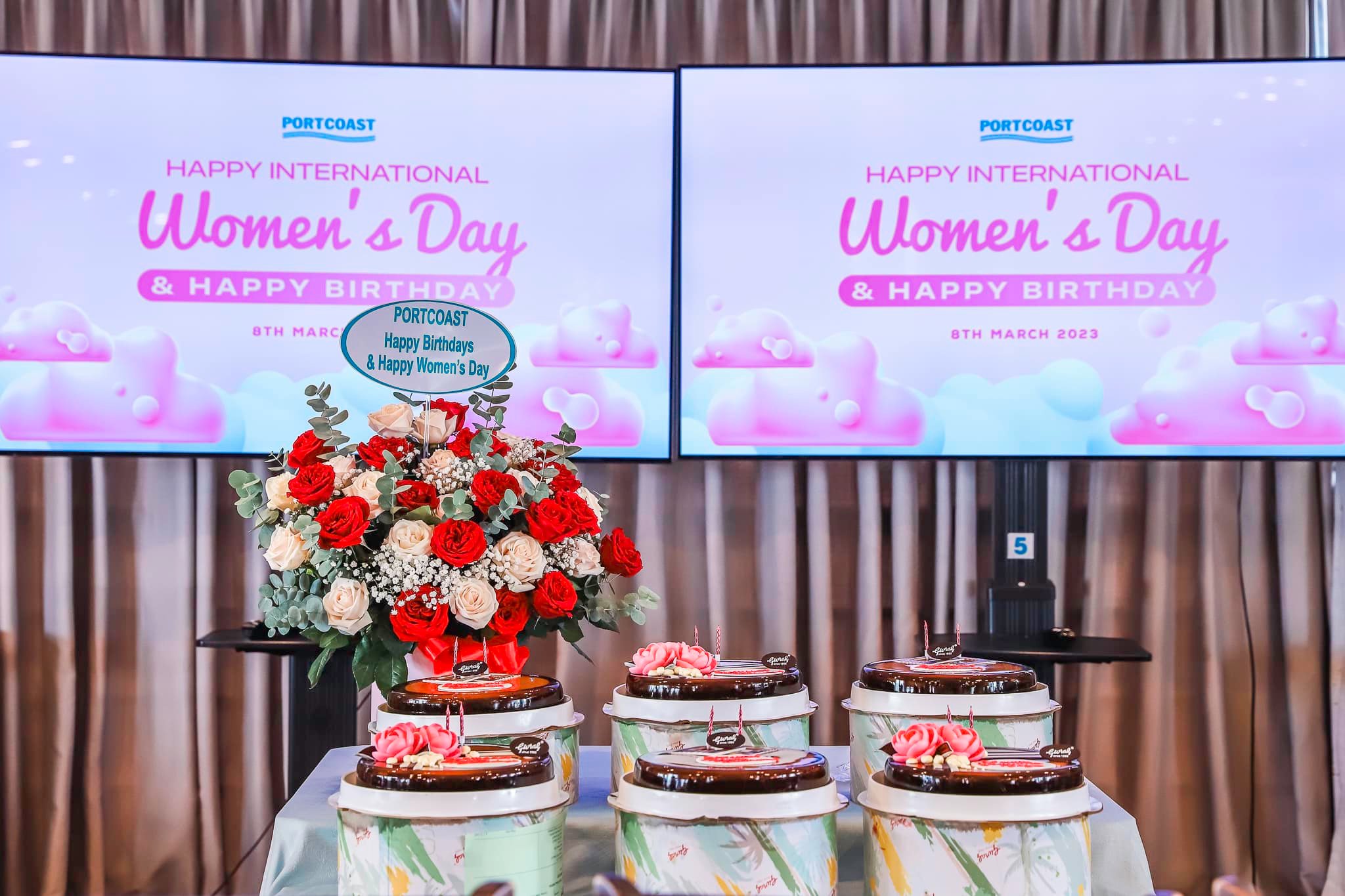 Happy Women’s day and Happy Birthdays to Portcoast's members