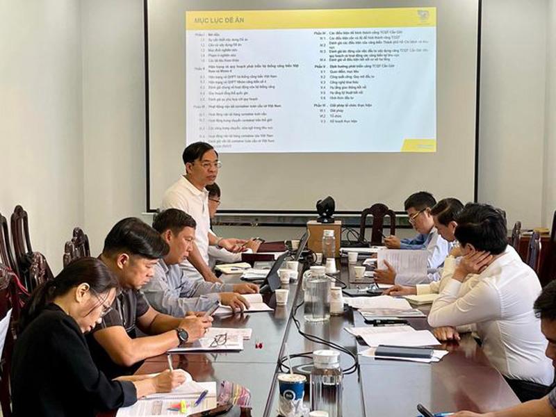 Portcoast attend the meeting with HCMC Department of Transport