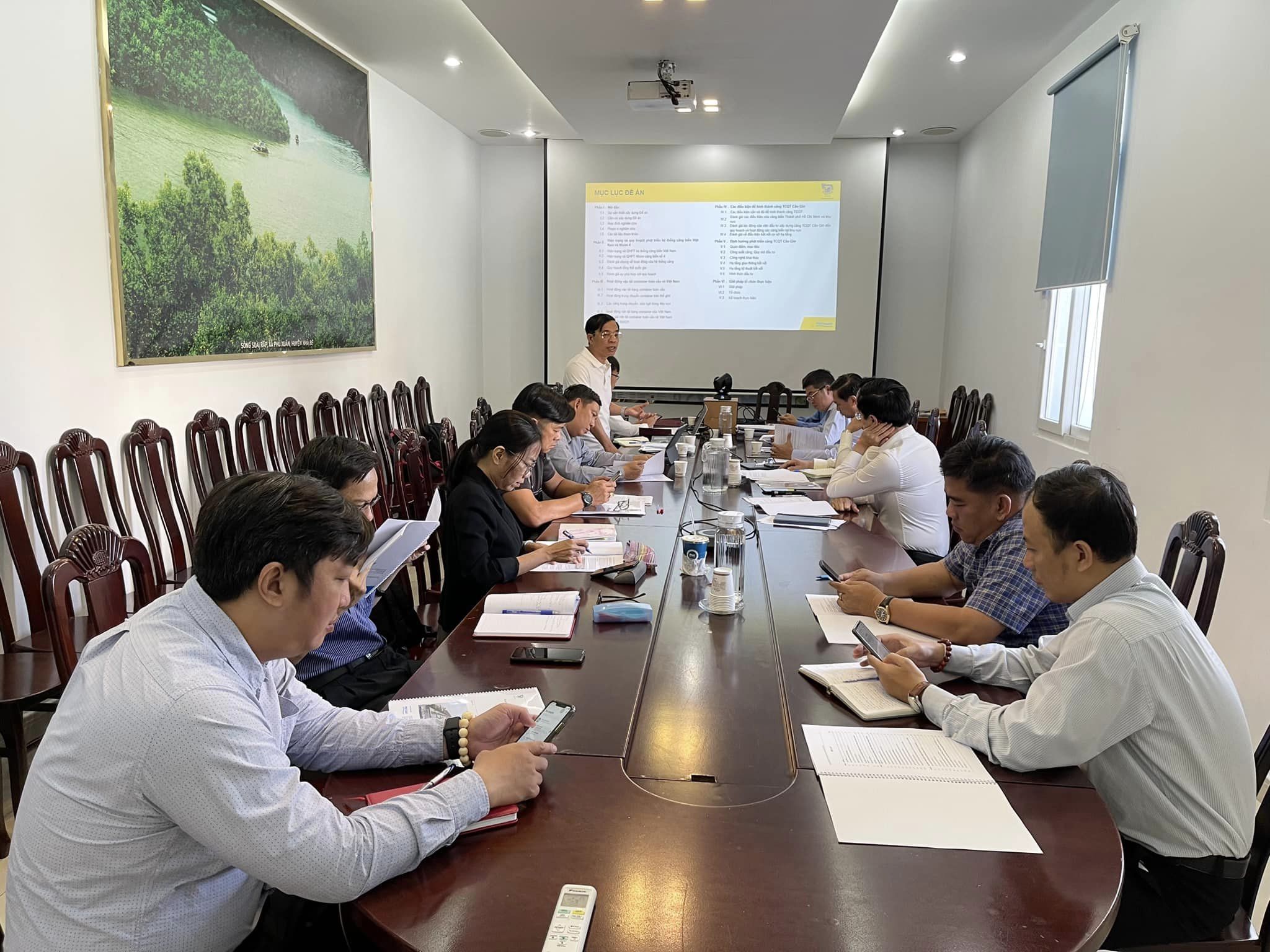 Portcoast attend the meeting with HCMC Department of Transport