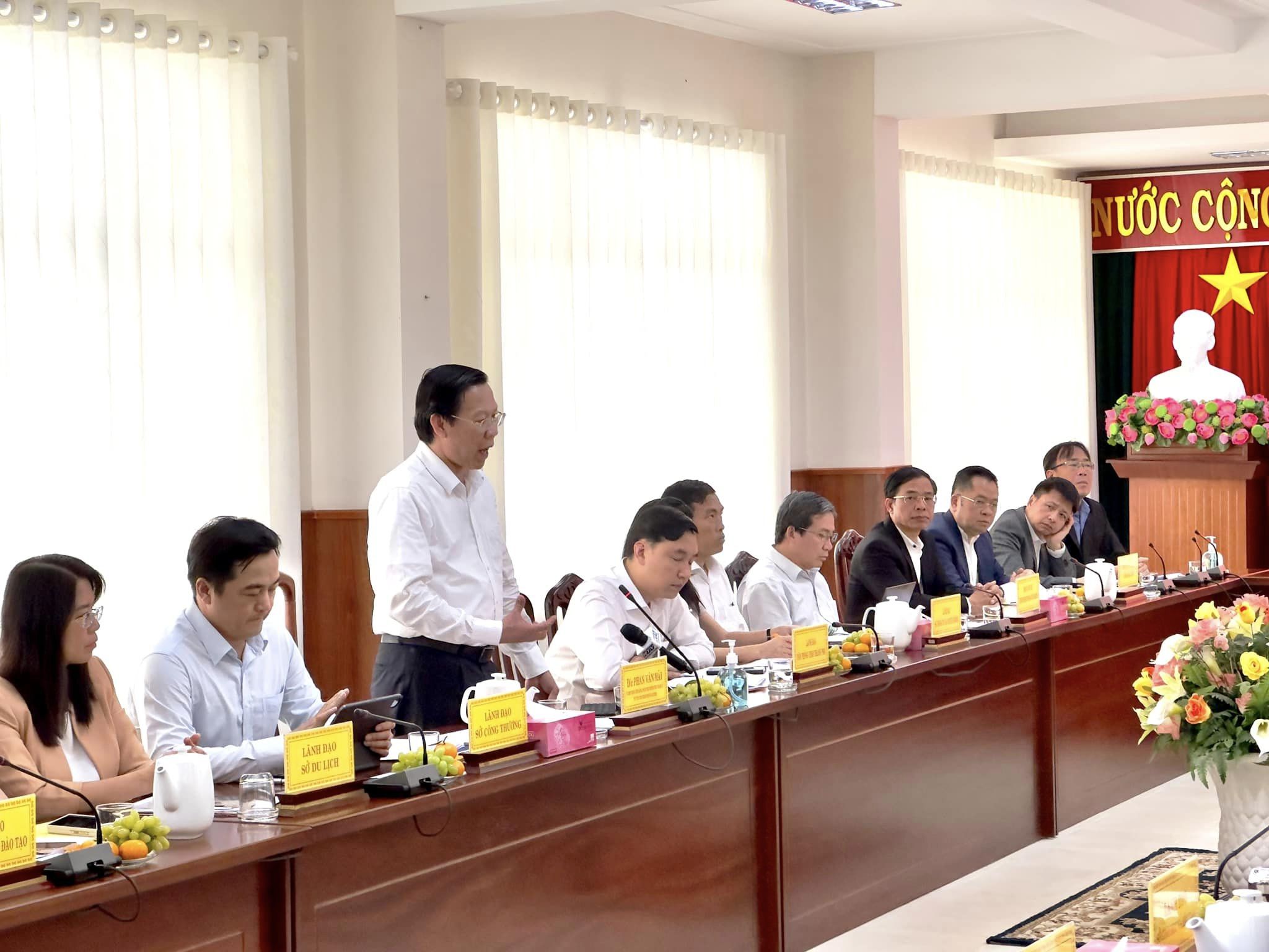 Collaborative Working Exchange Program for Socioeconomic Development between Ho Chi Minh City and Ninh Thuan Province