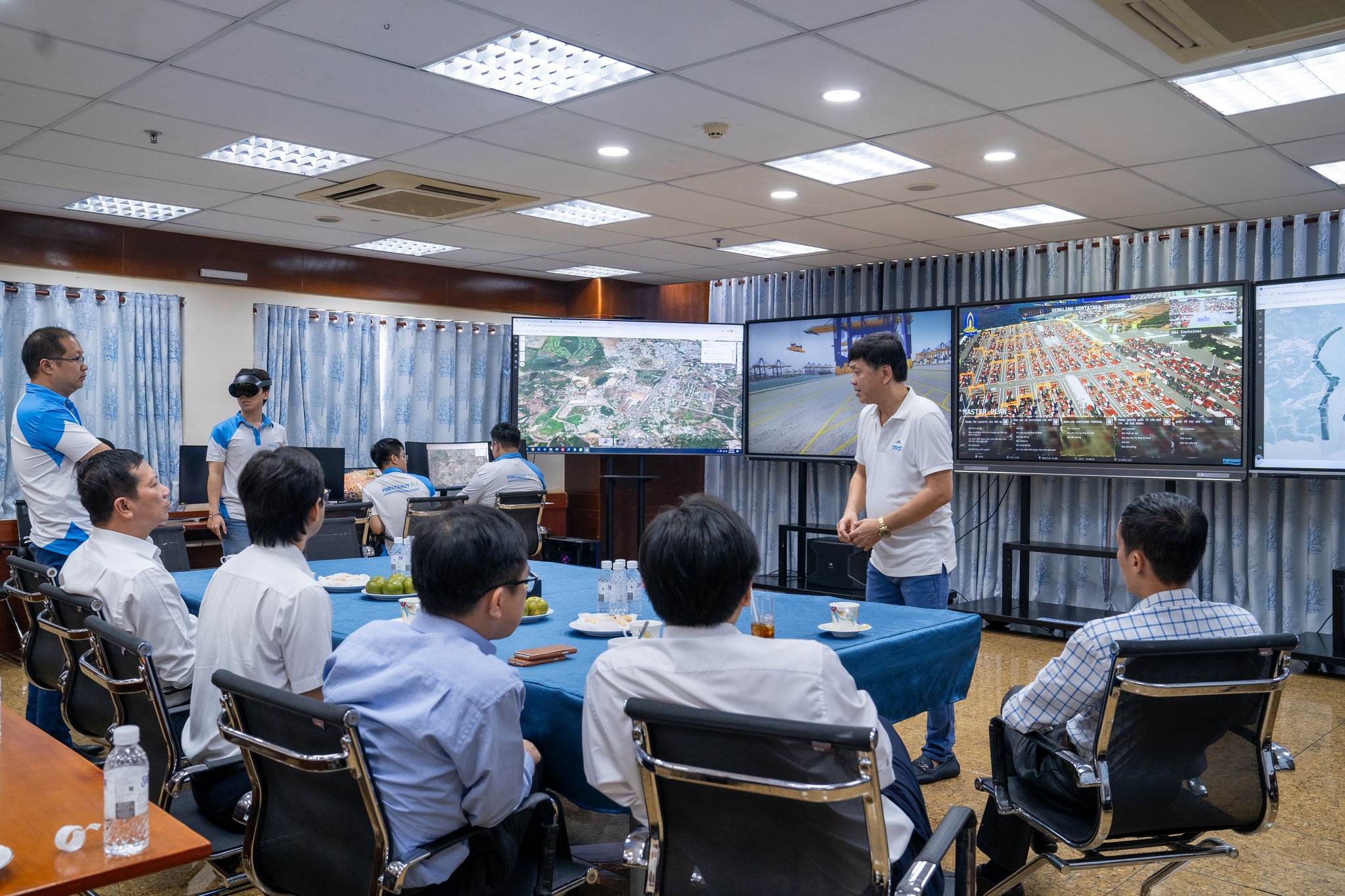 Portcoast welcomed Saigon Clean Water Business & Investment Joint Stock Company SWIC, EVN HCMC and HCMUT