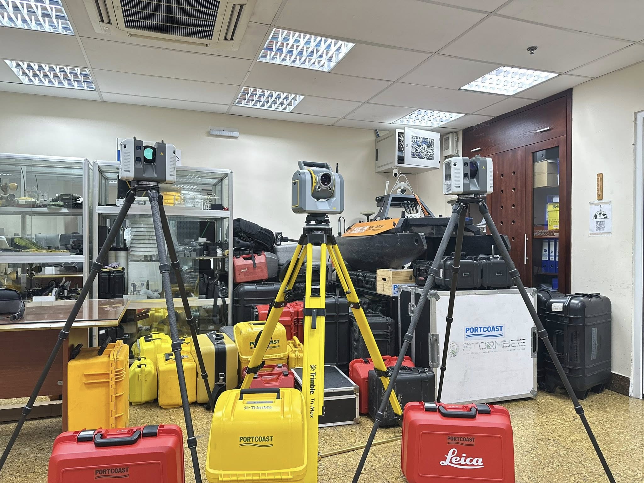 Nâng Tầm Công Nghệ Khảo Sát: Đội Thiết Bị Portcoast Đón Nhận Thêm Các "Chiến Binh" Mới