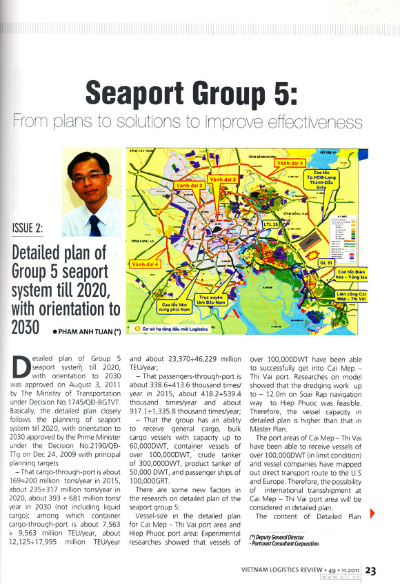 Seaport Group 5 - From plans to solutions to improve effectiveness (Issue 2)