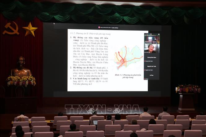 Sketching the development model of Ba Ria-Vung Tau province to 2030, vision to 2050