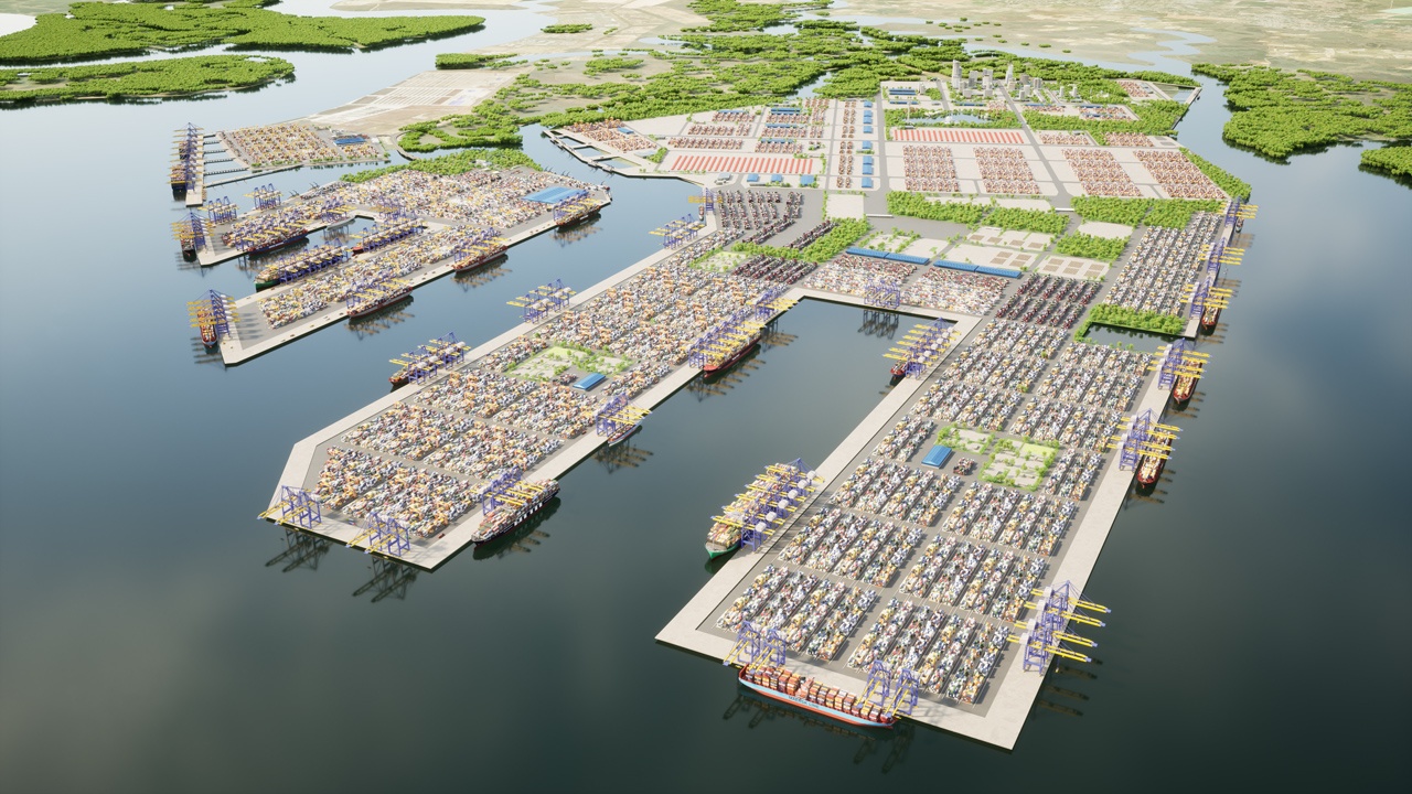 The first and only province to build a digital model of the seaport system
