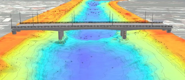 Xem mô hình số 3D kênh rạch lần đầu tiên thực hiện tại Việt Nam