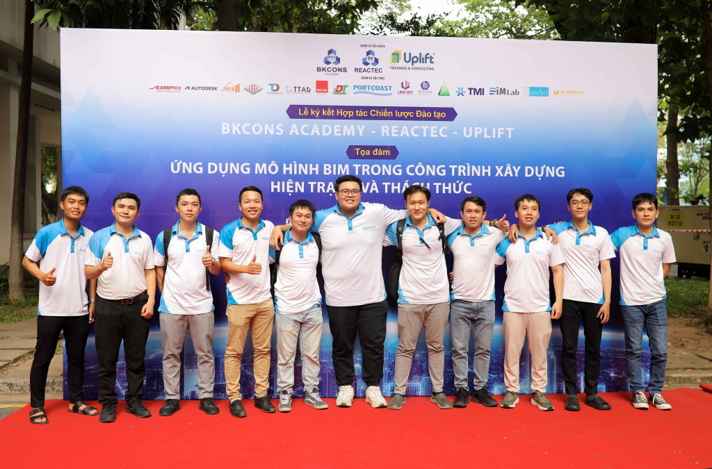 Ký kết giữa BKCons - REACTEC - UPLIFT và tọa đàm ứng dụng mô hình BIM trong công trình xây dựng