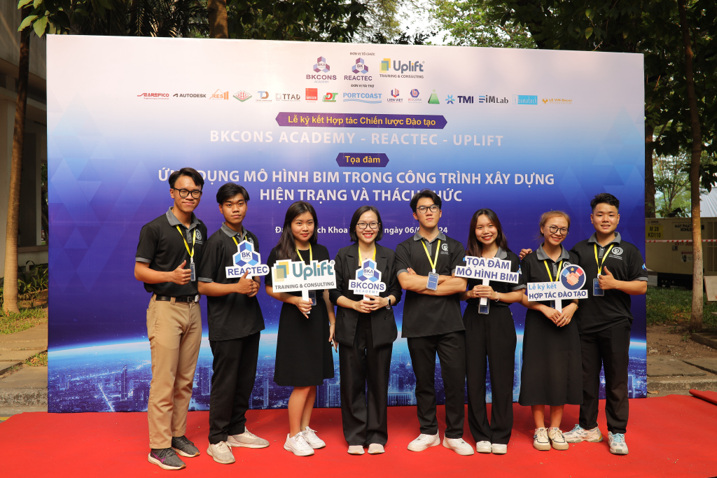 Ký kết giữa BKCons - REACTEC - UPLIFT và tọa đàm ứng dụng mô hình BIM trong công trình xây dựng