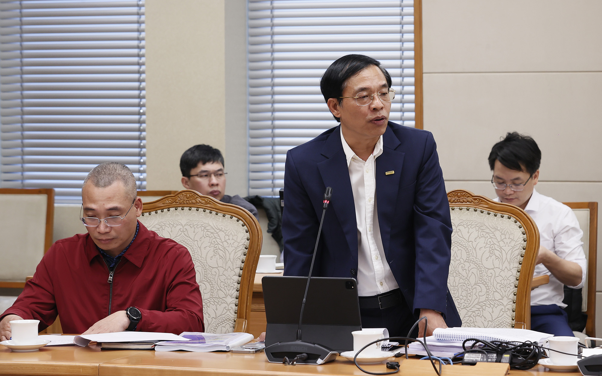 Điều chỉnh Khoa học, Đồng bộ và Hiệu quả Quy hoạch Tổng thể Hệ thống Cảng biển, ông Phạm Anh Tuấn - Tổng Giám đốc Portcoast đã tham gia và phát biểu tại cuộc họp