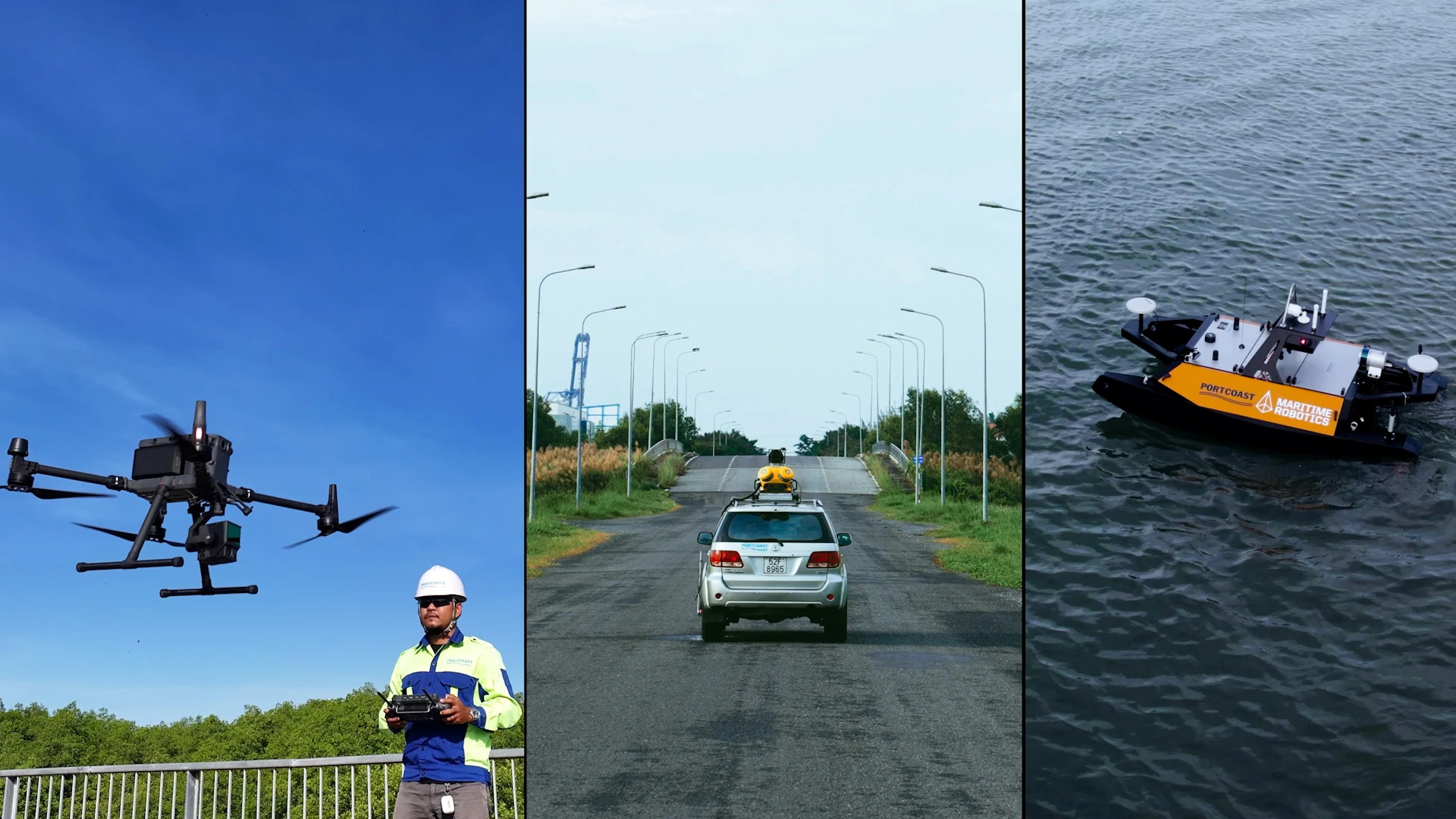 TP.HCM sử dụng máy bay không người lái, tàu tự hành, máy quét laser vẽ mô hình 3D kênh rạch