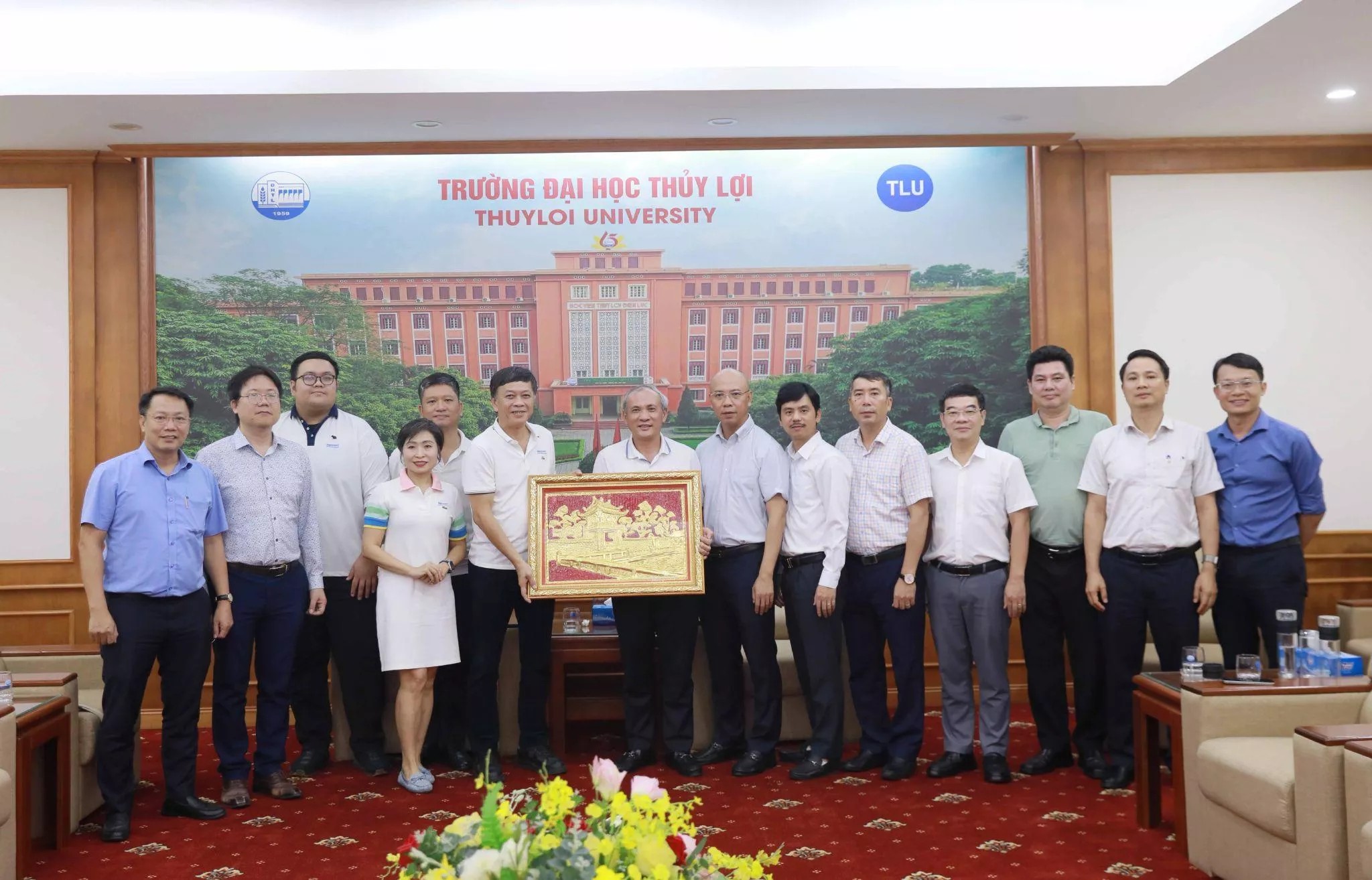 Portcoast và Trường Đại học Thủy lợi giới thiệu giải pháp Digital Twin và AI Agent trong giáo dục đại học