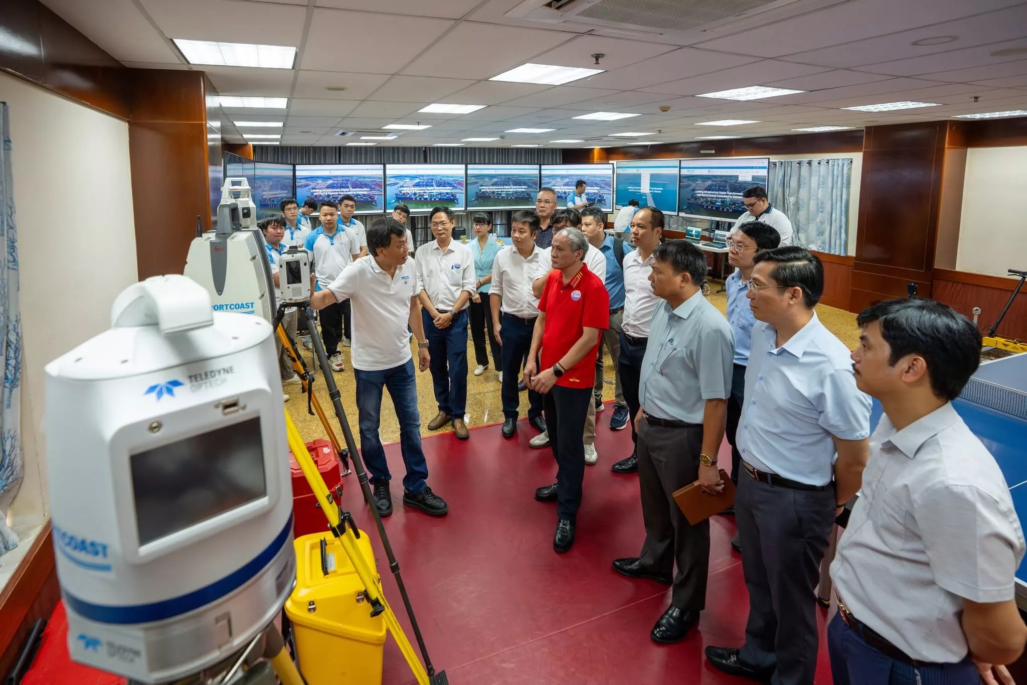 Portcoast và Trường Đại học Thủy lợi giới thiệu giải pháp Digital Twin và AI Agent trong giáo dục đại học